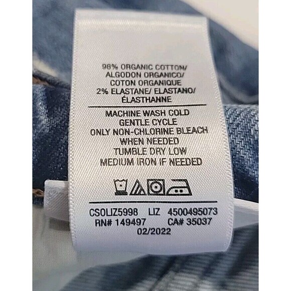 Joe's Jeans The Honor High Rise Vintage Straight Jeans Button Fly Size 27 - Picture 12 of 16